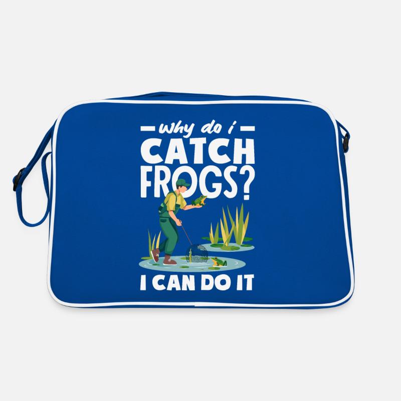 Amphibious Frog Hunter Enthusiast Frog Retro Bag