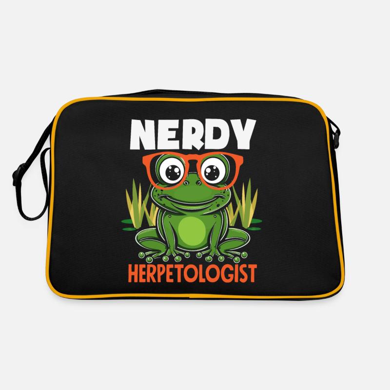 Amphibious Frog Hunter Enthusiast Frog Retro Bag