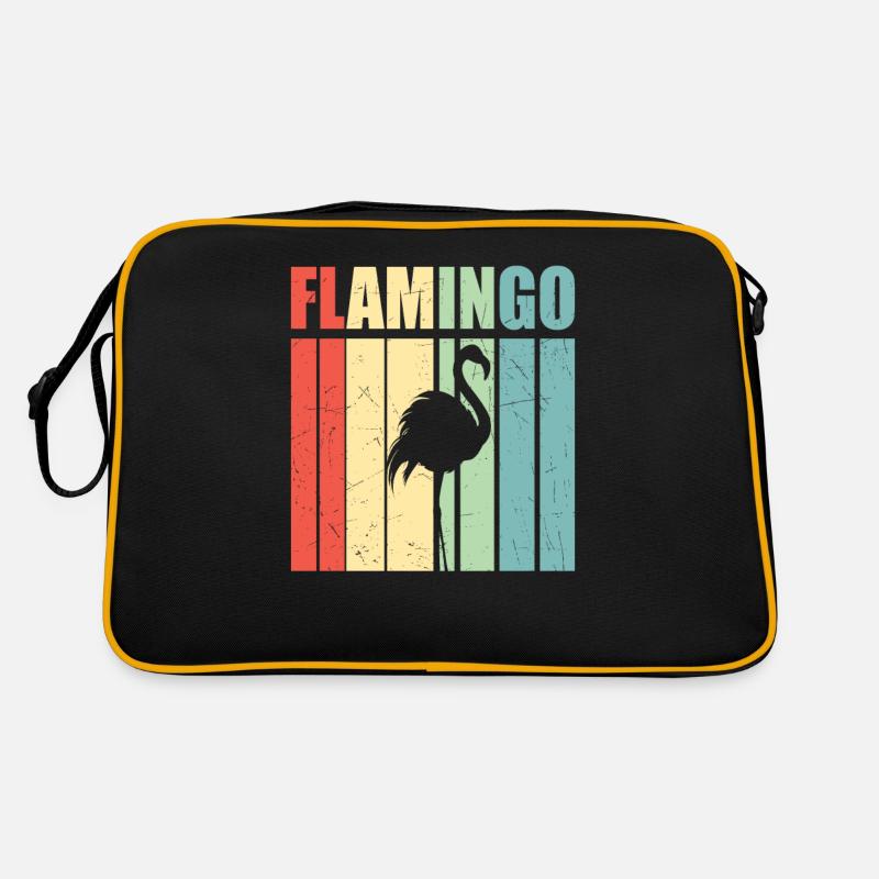 Retro Flamingo Retro Tasche