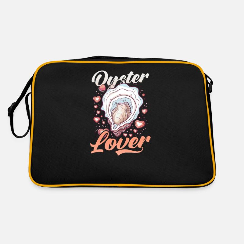 Austern-Austern-Liebhaber Retro Tasche