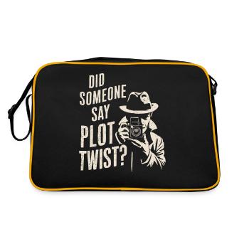 Murder Mystery Dinner Outfit Did Someone Say Plot - Retro Bag - black/gold - Back