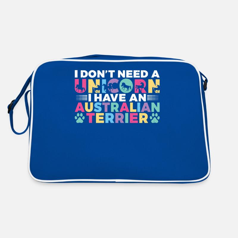 Australian Terrier Gifts Retro Bag