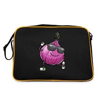 Légumes à l’oignon rouge - Sac Retro - noir/or - Dos