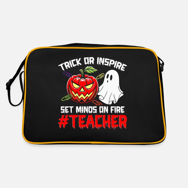 Halloween Trick Oder Inspire, Sorgen Retro Tasche