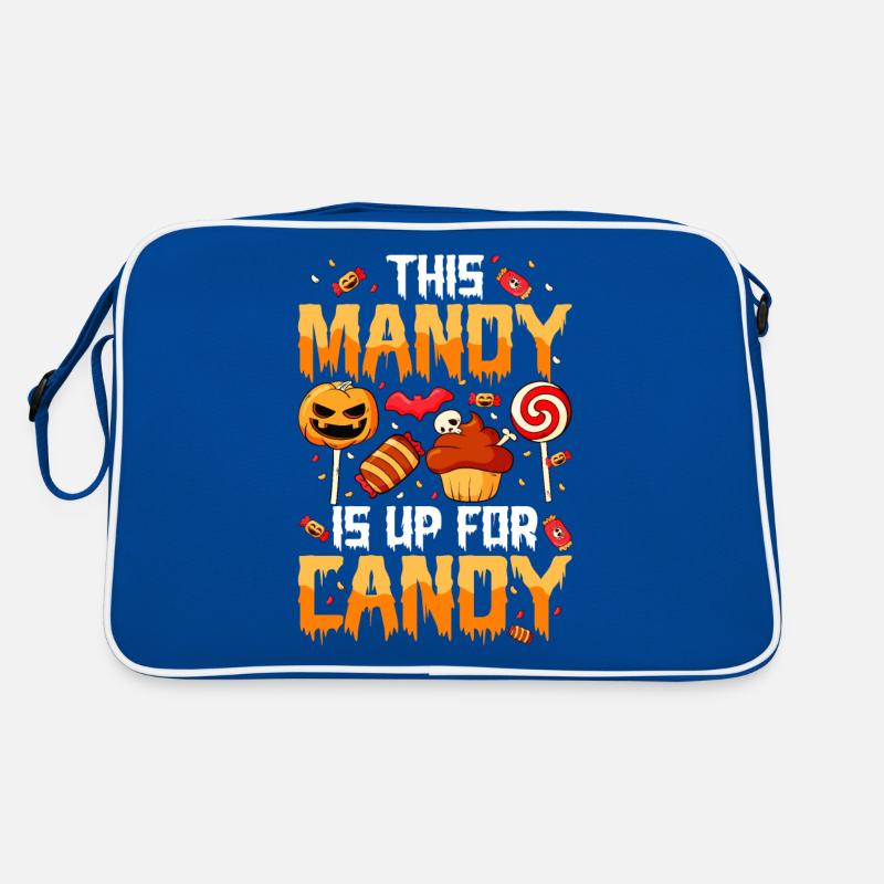 Halloween Cette Mandy est prête pour les bonbons Sac Retro