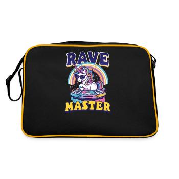 EDM Festival Rave Master - Sac Retro - noir/or - Dos