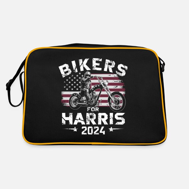 Bikers For Harris Kamala 2024 Retro Bag