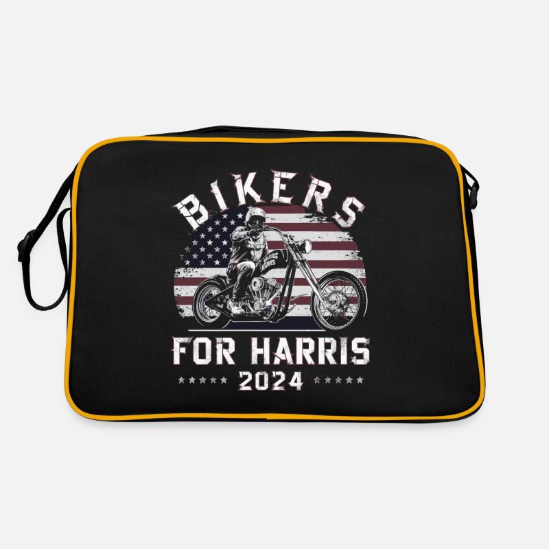 Bikers For Harris Kamala 2024 Retro Bag