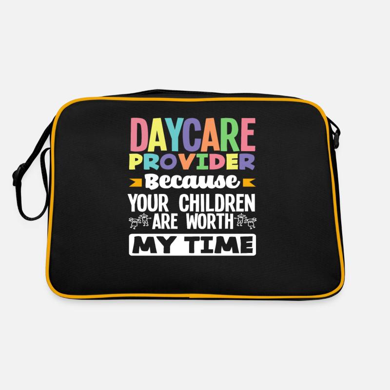 Gardienne Parce que vos enfants sont mes enfants Sac Retro