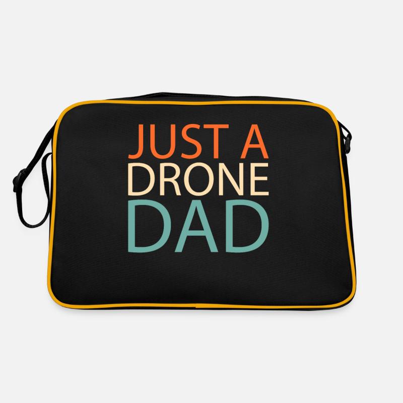 Drone Quadcopter Juste un papa drone Sac Retro