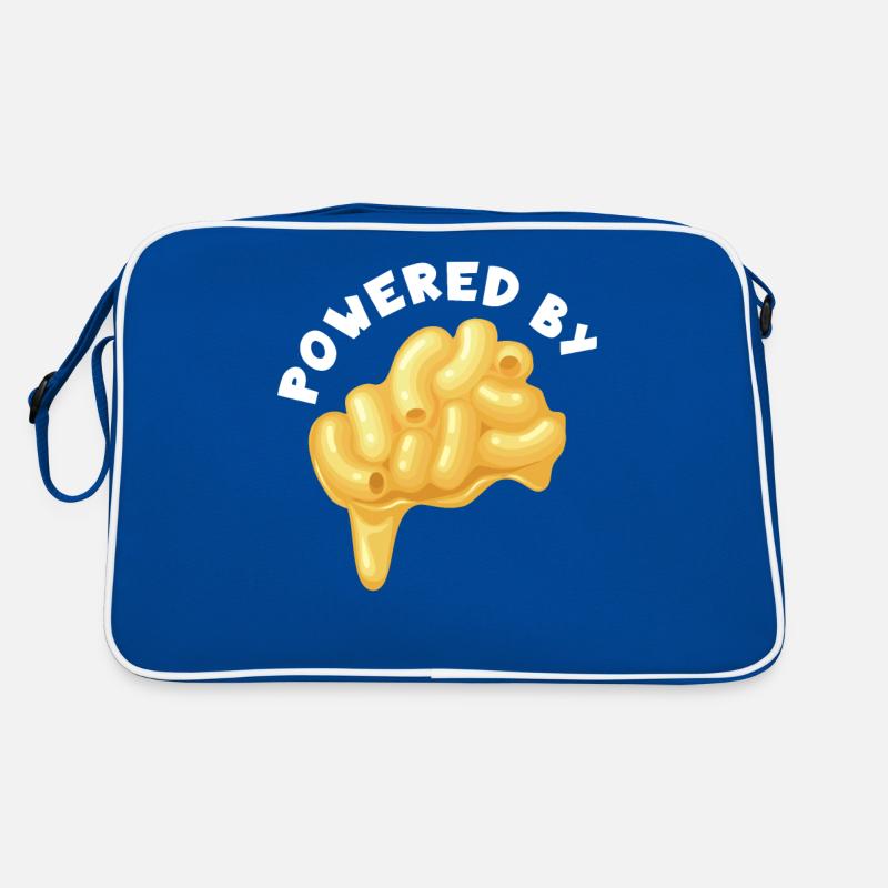 Angetrieben von Mac & Cheese Retro Tasche