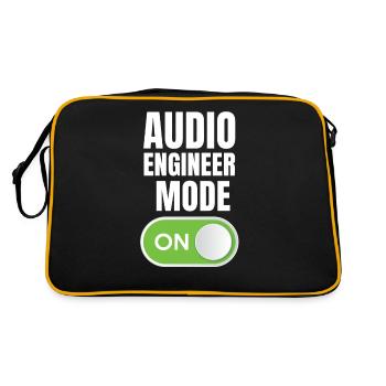 Mode ingénieur du son chez Funny Concerts Speaker - Sac Retro - noir/or - Dos