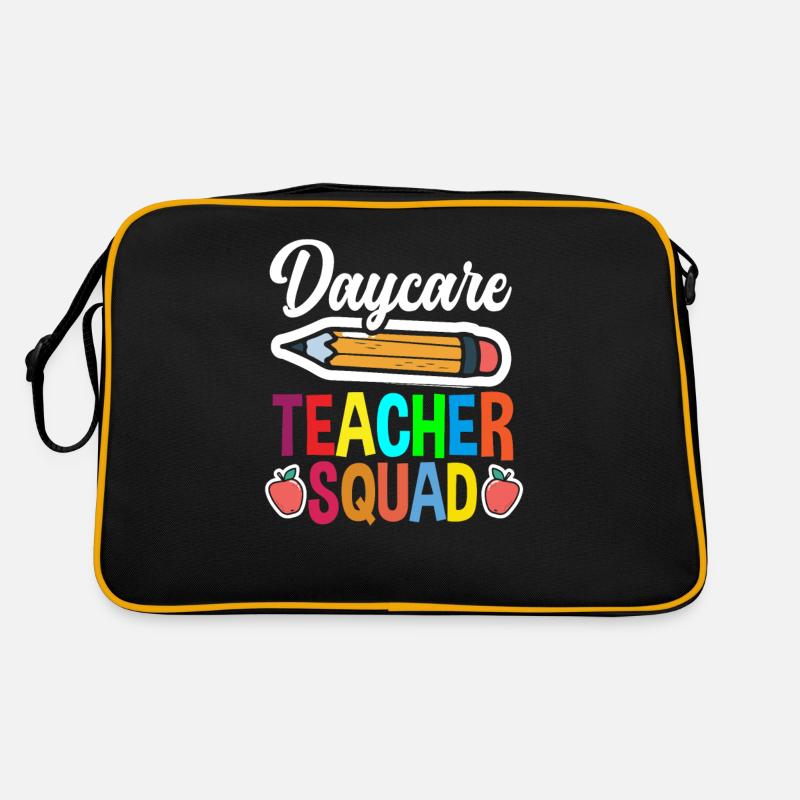 Équipe d’enseignants de maternelle Sac Retro