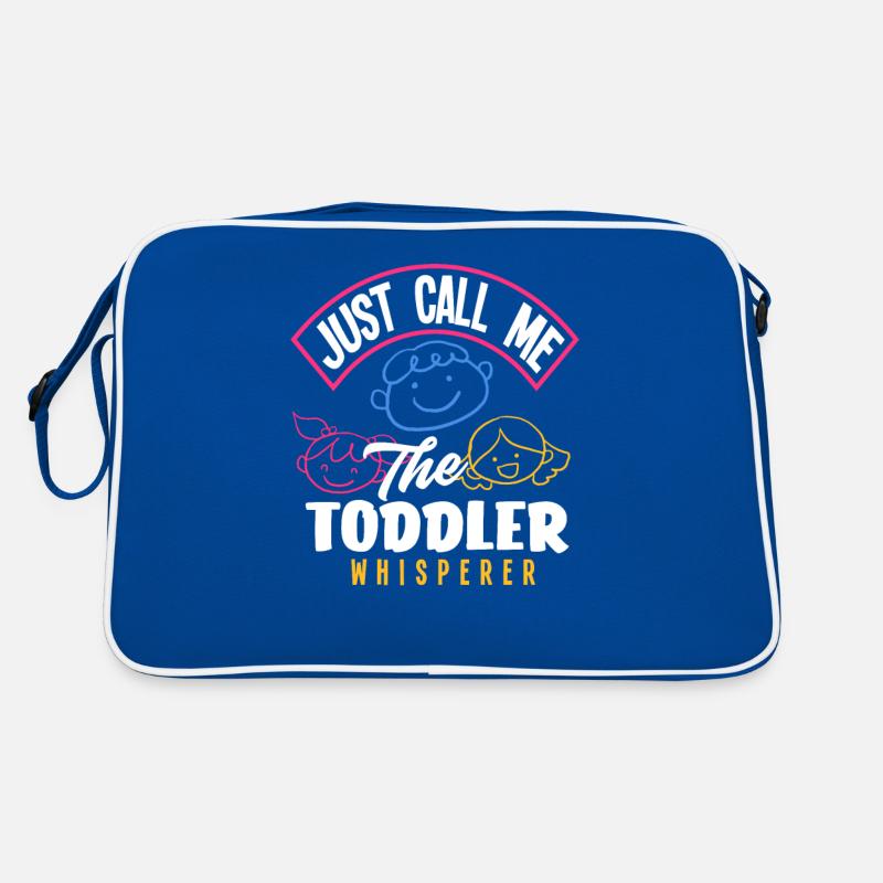 Einfach Nenn Mich Der Kleinkindflüsterer Retro Tasche