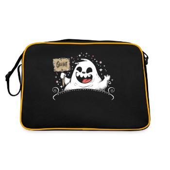 Appât fantôme Paranormal Chasseur de fantômes - Sac Retro - noir/or - Dos