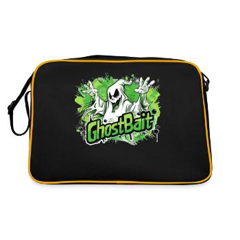 Appât fantôme Paranormal Chasseur de fantômes - Sac Retro - noir/or - Dos