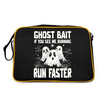 Appât fantôme Paranormal Chasseur de fantômes - Sac Retro - noir/or - Dos