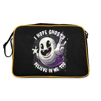 Ghost Bait Paranormal Ghost Hunter - Retro Bag - black/gold - Back