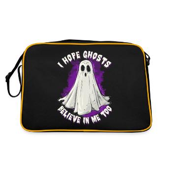 Appât fantôme Paranormal Chasseur de fantômes - Sac Retro - noir/or - Dos