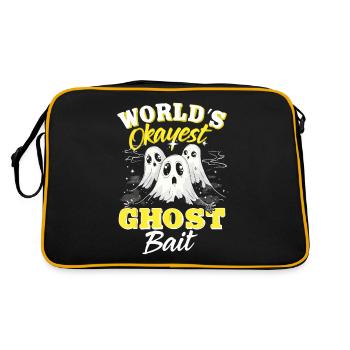 Appât fantôme Paranormal Chasseur de fantômes - Sac Retro - noir/or - Dos