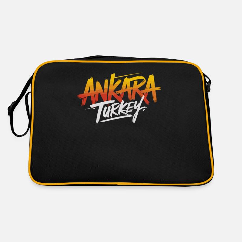 Ankara Turkey Souvenir Retro Bag