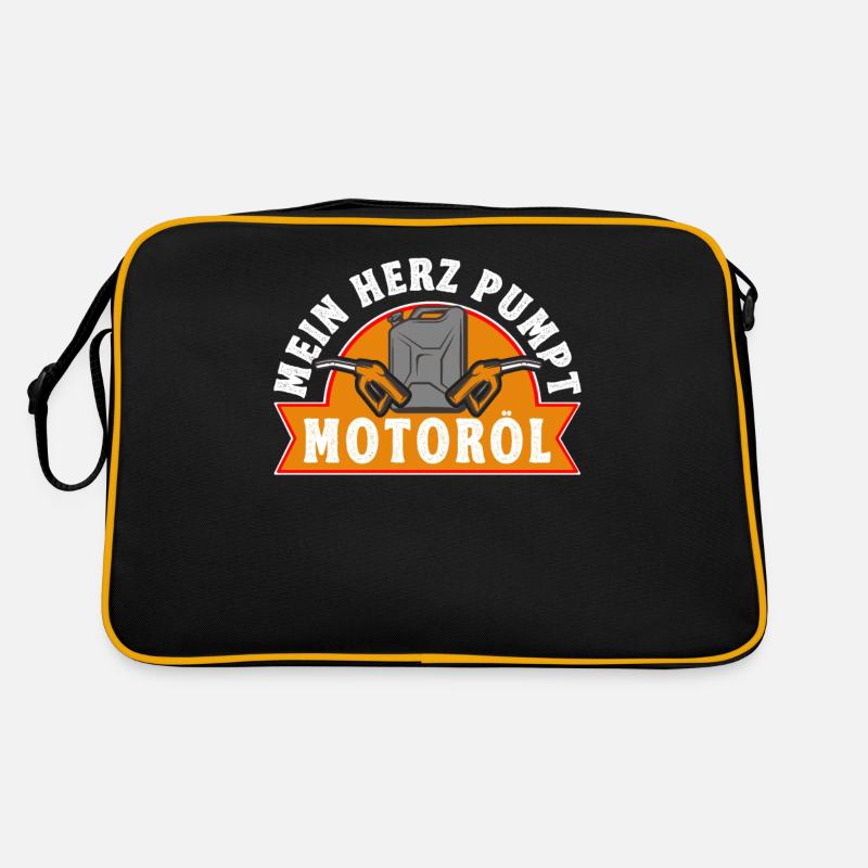 Car Mechanic Automotive Mechatronics Technician Mechanic Retro Bag