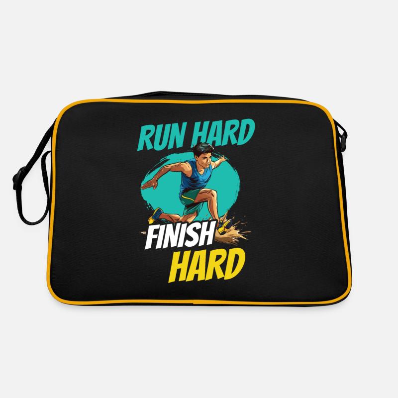 Leichtathletik Leichtathletikspiele Retro Tasche