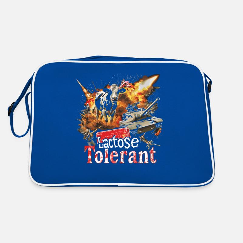 Laktosetolerant Oder Laktoseintolerant Retro Tasche