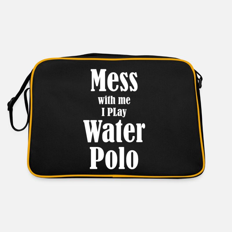 Mess with me, I play water polo, Retro Bag