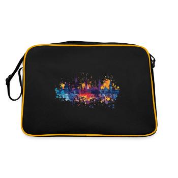 Chemnitz - Retro Bag - black/gold - Back