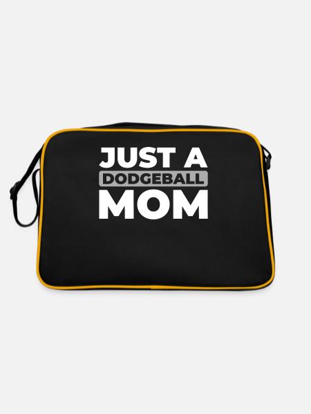 Völkerball juste une maman de ballon chasseur - Sac Retro - noir/or - Dos