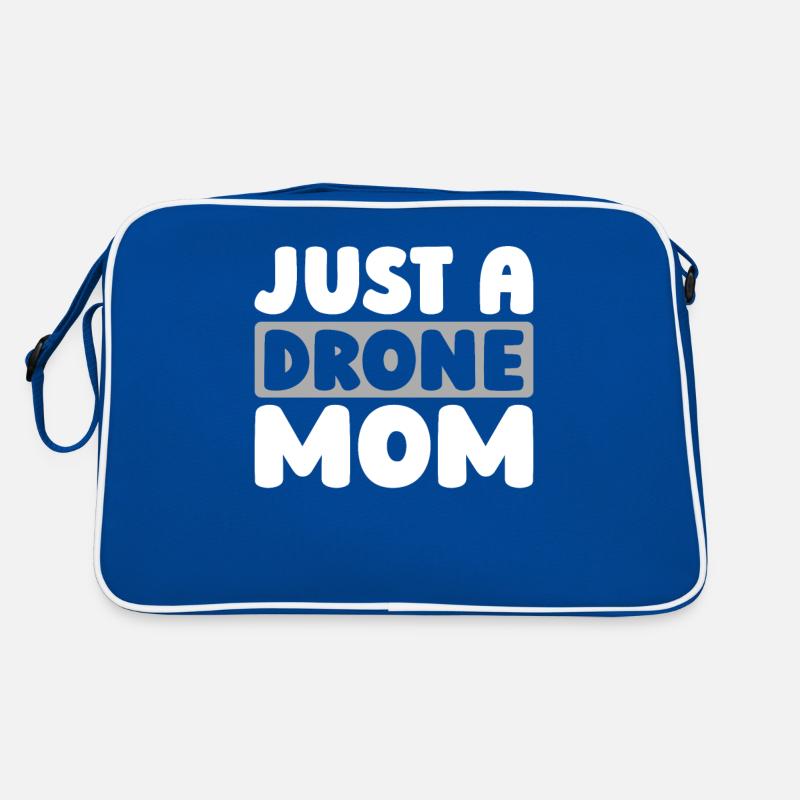 Drohne Quadrocopter Just A Drone Mom Retro Tasche