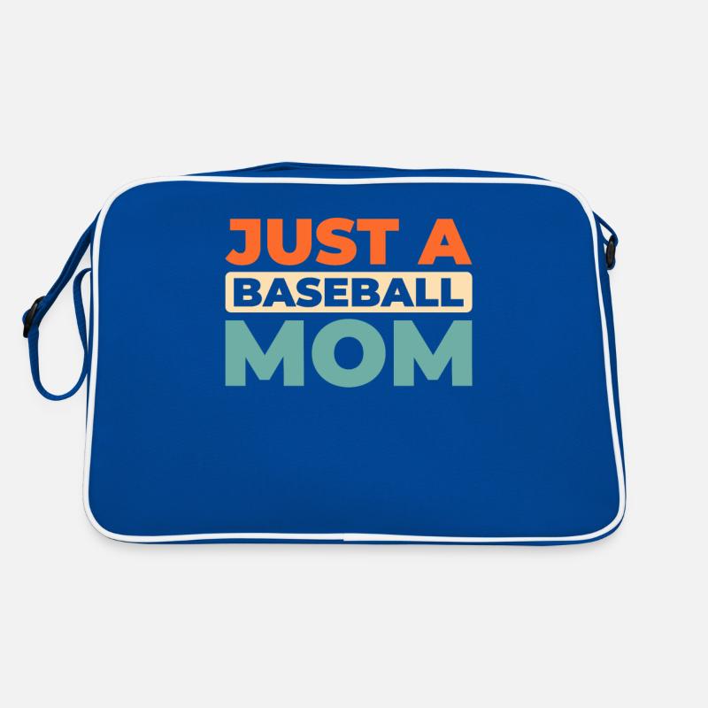 Baseball Juste une maman de baseball Sac Retro