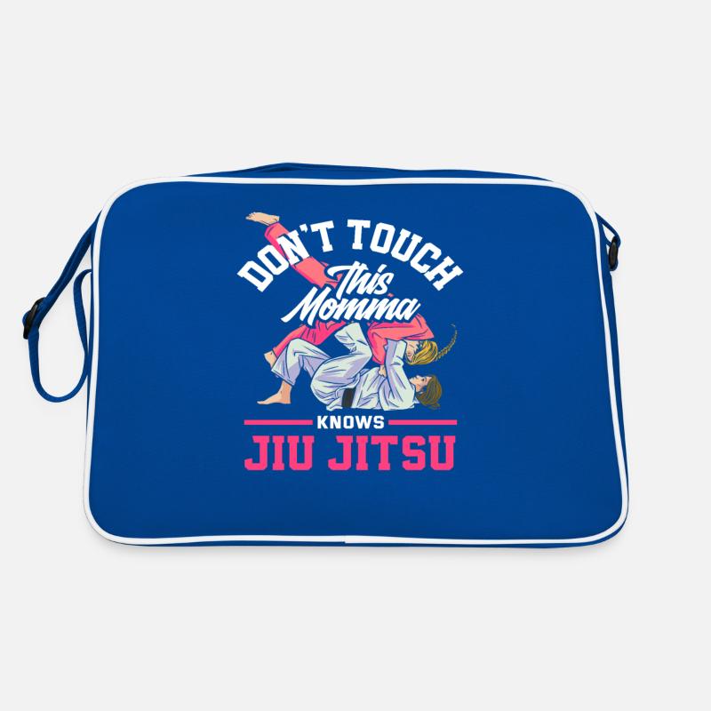 This mom doesn't know Jiu Jitsu touch Retro Bag