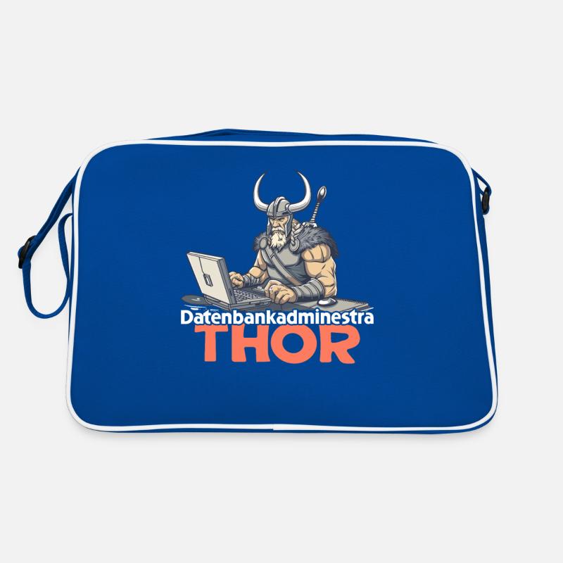 Datenbankadministrathor Codierung Datenanalyst Retro Tasche