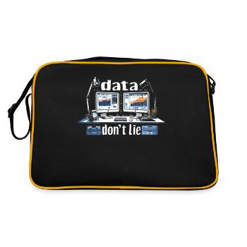 Les données ou ce n’est pas arrivé Le Big Data - Sac Retro - noir/or - Dos