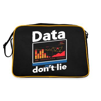 Les données ou ce n’est pas arrivé Le Big Data - Sac Retro - noir/or - Dos