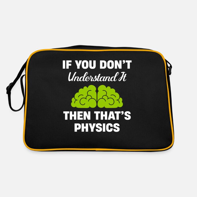 Si vous ne le comprenez pas, alors c’est de la physique, Sac Retro