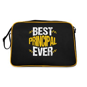 Le meilleur directeur d’école de tous les temps - Sac Retro - noir/or - Dos