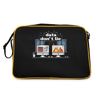 Codage des données de l’analyste comportemental - Sac Retro - noir/or - Dos