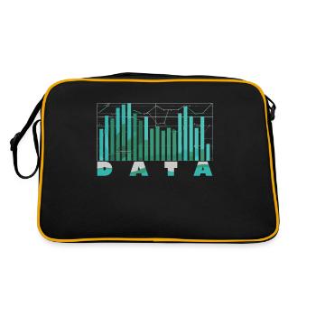 Codage des données de l’analyste comportemental - Sac Retro - noir/or - Dos