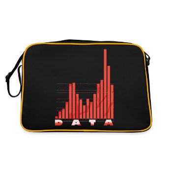 Codage des données de l’analyste comportemental - Sac Retro - noir/or - Dos