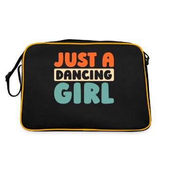 Dancing Dancer Just A Dancing Girl - Retro Bag - black/gold - Back