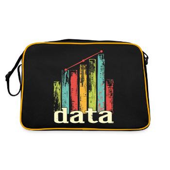 Codage des données de l’analyste comportemental - Sac Retro - noir/or - Dos
