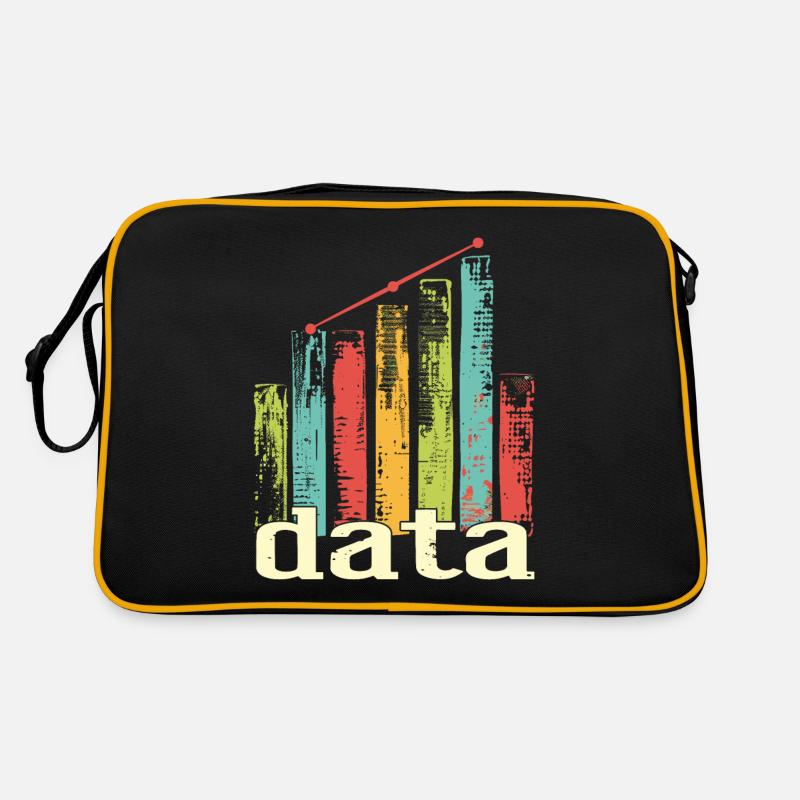 Verhaltensanalyst Datenkodierung Retro Tasche