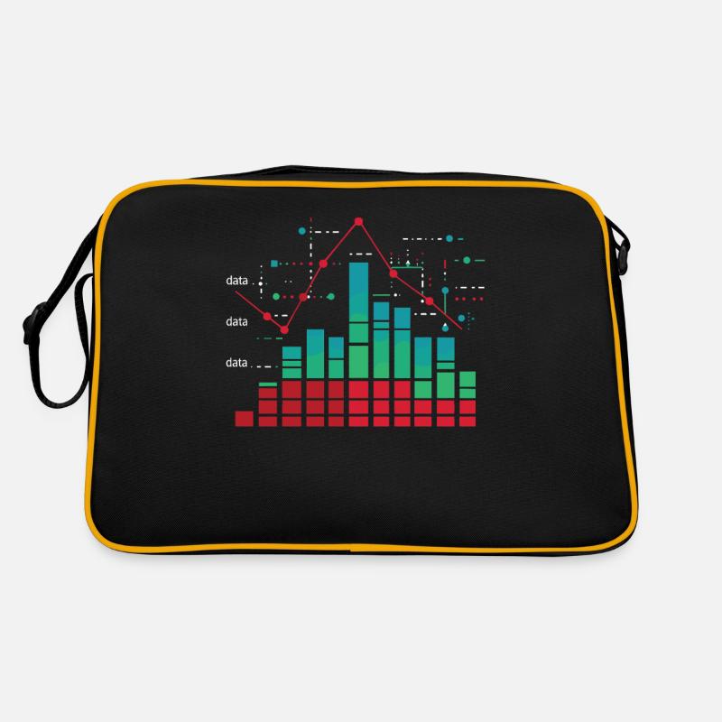 Verhaltensanalyst Datenkodierung Retro Tasche