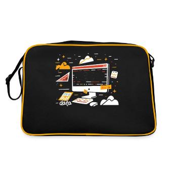Behavioral Analyst Data Coding - Retro Bag - black/gold - Back