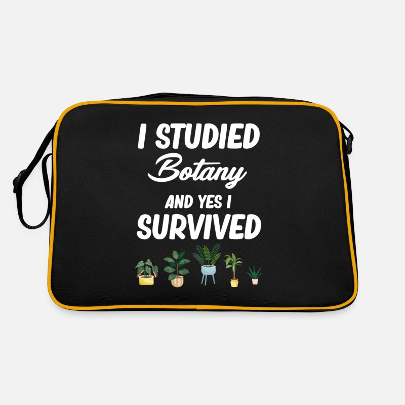Ich Habe Botanik Studiert Und Ja, Ich Habe Retro Tasche