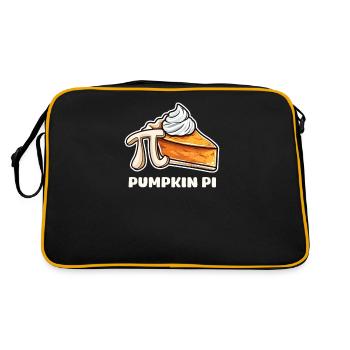 Pumpkin Pie Pumpkin Pi - Retro Bag - black/gold - Back