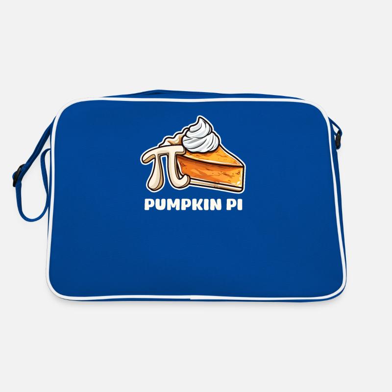 Kürbiskuchen Kürbis Pi Retro Tasche
